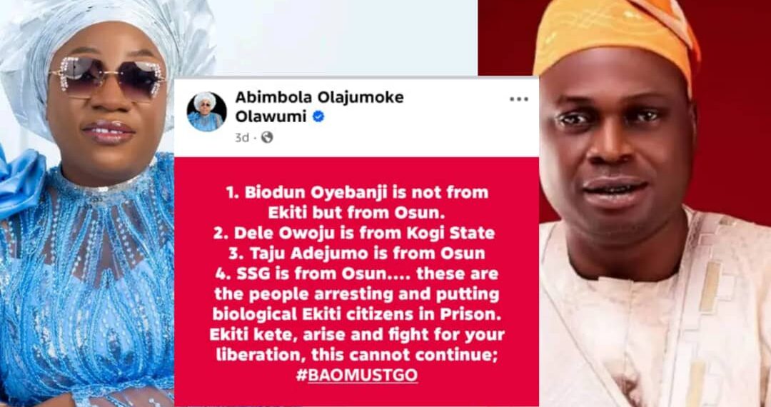 Abimbola Olajumoke might be grappling with deeper issues