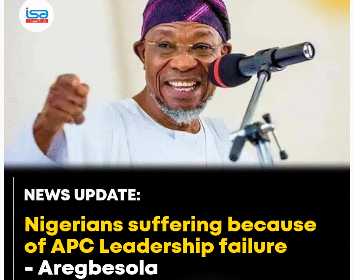 Nigerians suffering because of APC Leadership Failure
