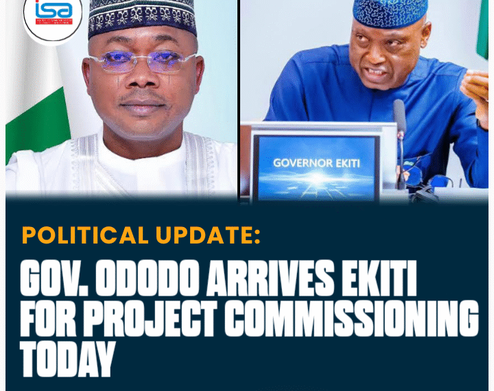 Governor Ododo Arrives Ekiti for Project Commissioning Today