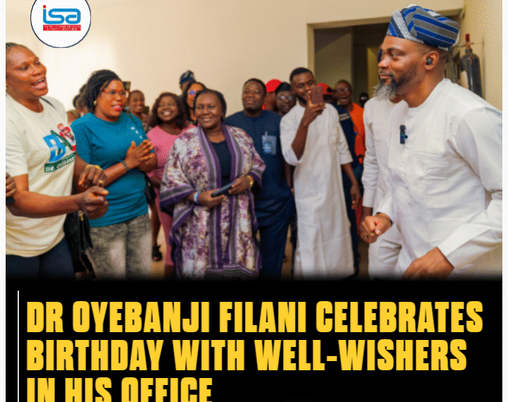Dr. Oyebanji Filani, Honourable Commissioner for Health, marked his birthday in his office with members of the State Executive Council, top government officials, aides, and associates who gathered to celebrate him