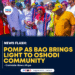 PHOTO NEWS: POMP AS BAO BRINGS LIGHT TO OSHODI COMMUNITY