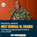 Meet General W. Shaibu, the Newly Appointed Chief of Army Staff