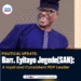 BARRISTER EYITAYO JEGEDE, SAN: A LOYAL AND CONSISTENT PDP LEADER