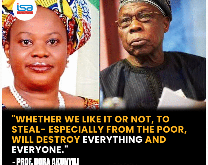 whether we like it or not, to steal, especially from the poor,we will destroy everything and everyone”