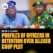 Profiles of officers in detention over alleged coup plot