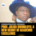 A new Height Of Academic Excellence