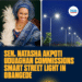 Senator Natasha Akpoti-Uduaghan Commissions Smart Street Light in Obangede