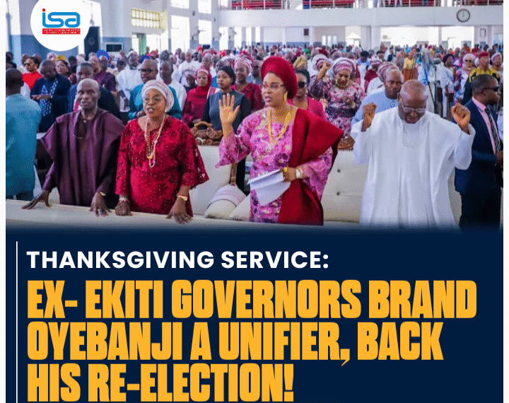 Ex- Ekiti Governors Brand Oyebanji a Unifier, back his re-election.