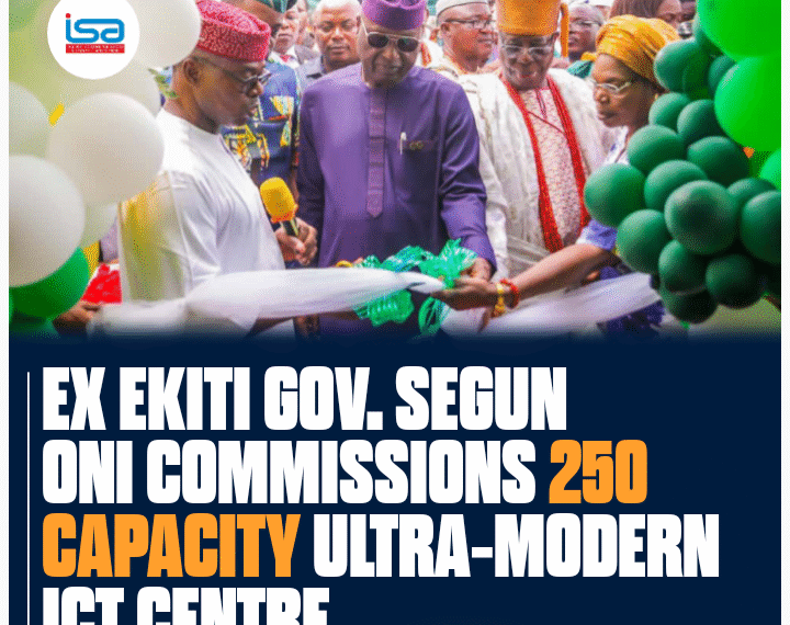 Ex- Ekiti Governor Commissions 250 Capacity Ultra-Modern ICT Centre