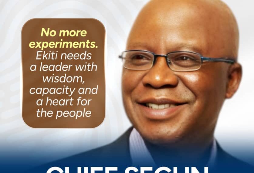 CHIEF SEGUN AJIBULU  Tested Capacity. Trusted Leadership. Proven Service