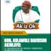 HON. KOLAWOLE DAVIDSON AKINLAYO: A TRAILBLAZER OF PEOPLE ORIENTED REPRESENTATION