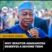 WHY SENATOR ADARAMODU DESERVES A SECOND TERM