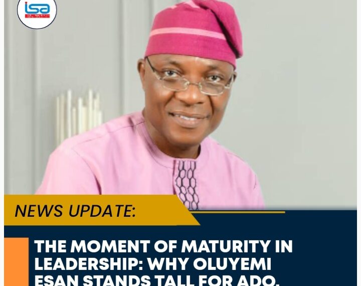 Engr Philip Ekundayo Atere, a technocrat turn politician adding value to the Governor Oyebanji BAO led administration
