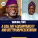 A CALL FOR ACCOUNTABILITY AND BETTER REPRESENTATION