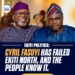 CYRIL FASUYI HAS FAILED EKITI NORTH , AND THE PEOPLE KNOW IT