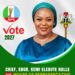 WE KNOW OUR OWN, AND OUR OWN KNOWS US, ENGR KEMISOLA ELEBUTE HALLE IS OUR OWN