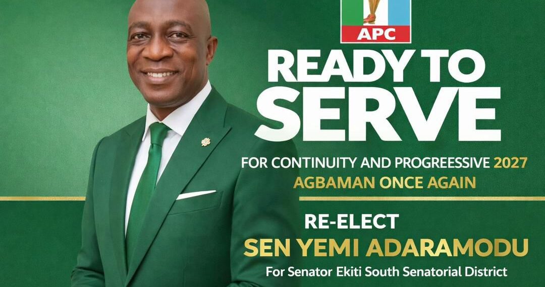 YEMI ADARAMODU: A STEADFAST CHOICE FOR CONTINUITY AND PROGRESS IN EKITI SOUTH (2027–2031)