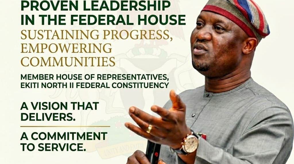 HON. AKINLAYO KOLAWOLE IS VISITING EKITI NORTH FEDERAL CONSTITUENCY II (MOBA, ILEJEMEJE AND IDO -OSI LGAs)
