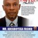 A GREAT LIGHT DIMMED: HON. IDOWU AFUYE (UROWOROMI) MOURNS ADEGBOYEGA FASIKU
