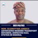 Hon. Olumuyiwa Adesua Advocates Modern Transport Reforms, Improved Rail System in Nigeria