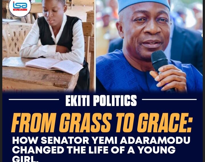 From Grass to Grace: How Senator Yemi Adaramodu Changed The Life of a Young Girl