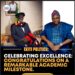 CELEBRATING EXCELLENCE: CONGRATULATIONS ON A REMARKABLE ACADEMIC MILESTONE