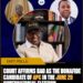 COURT AFFIRMS BAO AS THE BONAFIDE CANDIDATE OF APC IN THE JUNE 20 GUBERNATORIAL ELECTION