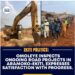 Omoleye Inspects Ongoing Road Projects in Aramoko-Ekiti, Expresses Satisfaction with Progress