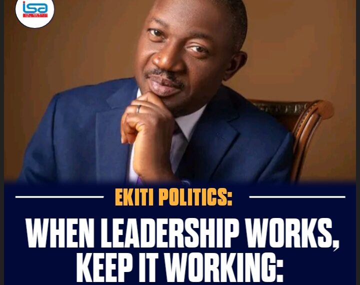 WHEN LEADERSHIP WORKS, KEEP IT WORKING: THE OMOLEYE ADVANTAGE