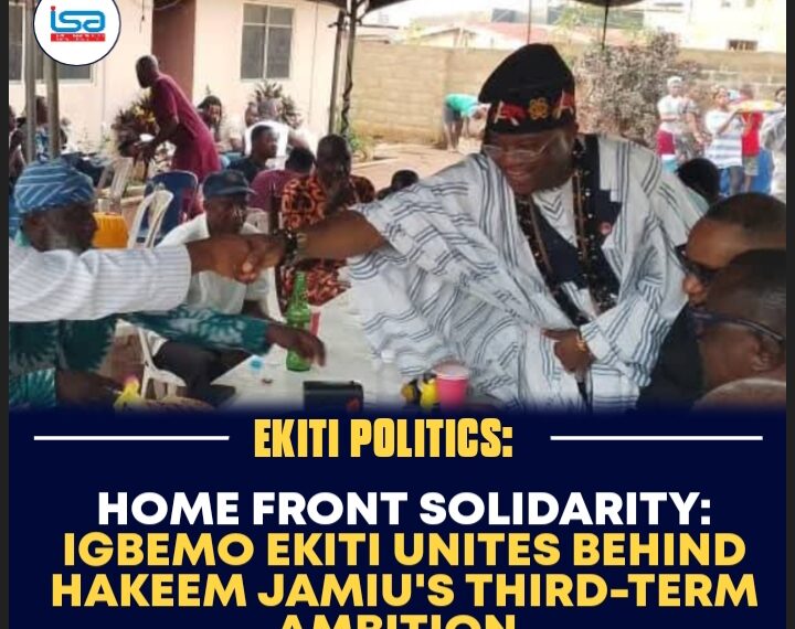 Homefront Solidarity: Igbemo Ekiti Unites Behind Hakeem Jamiu’s Third-Term Ambition