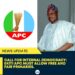 Call for Internal Democracy: Ekiti APC Must Allow Free and Fair Primaries