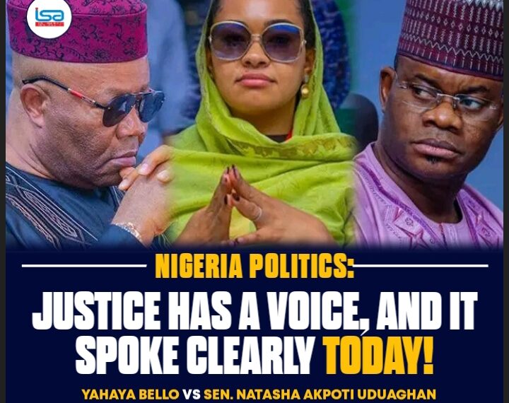Justice has a voice, and today it spoke clearly.