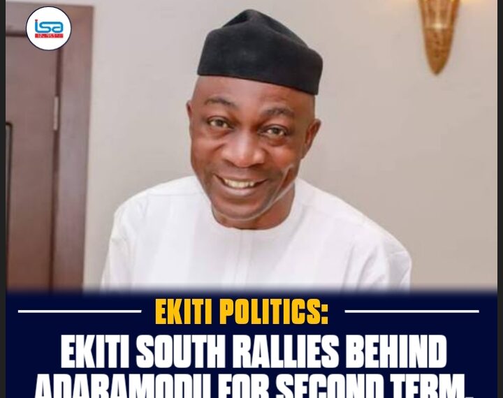 EKITI SOUTH RALLIES BEHIND ADARAMODU FOR SECOND TERM