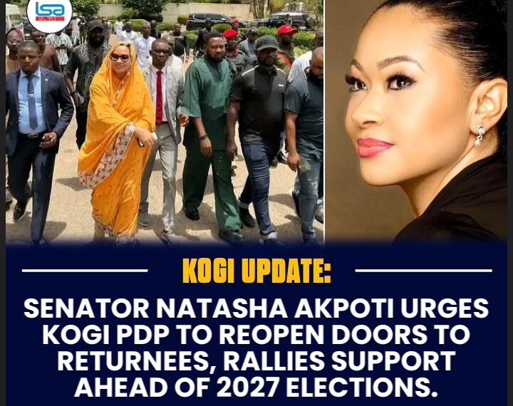 Senator Natasha H Akpoti Urges Kogi PDP to Reopen Doors to Returnees, Rallies Support Ahead of 2027 Elections