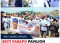 EKITI PARAPO PAVILION ERUPTS IN MASSIVE SHOW OF SUPPORT AS BAMISAYE DECLARES FULL BACKING FOR OYEBANJI’S RE-ELECTION