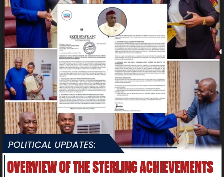 OVERVIEW OF THE STERLING ACHIEVEMENTS OF SENATOR YEMI ADARAMODU IN EKITI SOUTH SENATORIAL DISTRICT