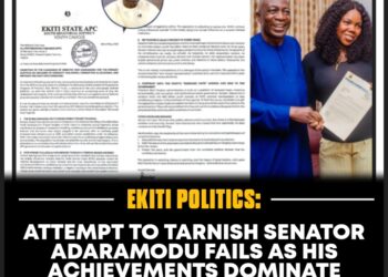 Attempt to Tarnish Senator Adaramodu Fails as His Achievements Dominate Public Discourse