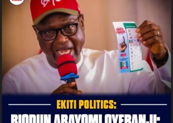 BIODUN ABAYOMI OYEBANJI: A SYMBOL OF PROGRESS, A BEACON OF HOPE FOR EKITI’S FUTURE