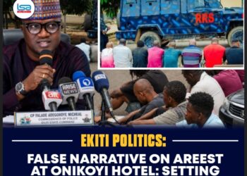 FALSE NARRATIVE ON ARREST AT ONIKOYI HOTEL: SETTING THE RECORD STRAIGHT