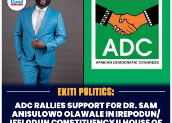 ADC RALLIES SUPPORT FOR DR. SAM ANISULOWO OLAWALE IN IREPODUN/IFELODUN CONSTITUENCY II HOUSE OF ASSEMBLY RACE